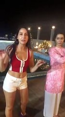 Nora Fatehi Teaching Shraddha Kapoor Dilbar Hook Step/नोरा फतेही सिखा रही श्रद्धा कपूर दिलबर हुक स्टेप/نورا فتحي تدرس شرادها كابور ديلبار هوك خطوةনোরা ফাতেহি শেখাচ্ছেন শ্রদ্ধা কাপুর দিলবার হুক স্টেপ