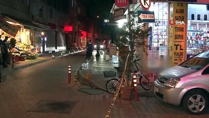 Fatih'te silahlı kavgada sokaktaki esnaf vuruldu