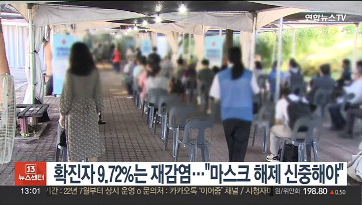 확진자 9.72%는 재감염…"마스크 해제 신중해야"