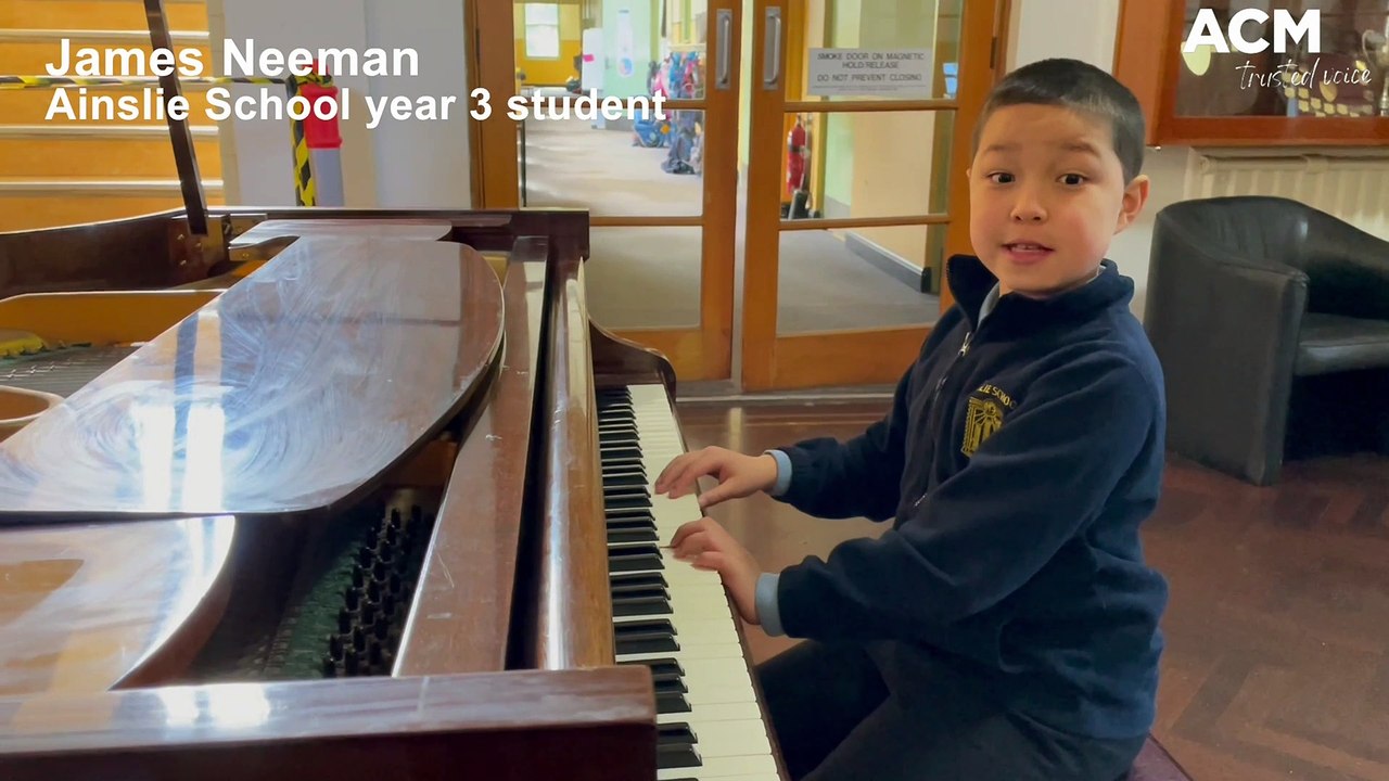 James Neeman on the piano | September 2022 | The Canberra Times