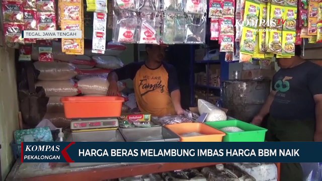 Harga Beras Melambung Imbas Harga BBM Naik