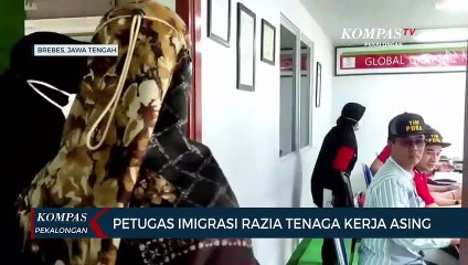 Petugas Imigrasi Razia Tenaga Kerja Asing