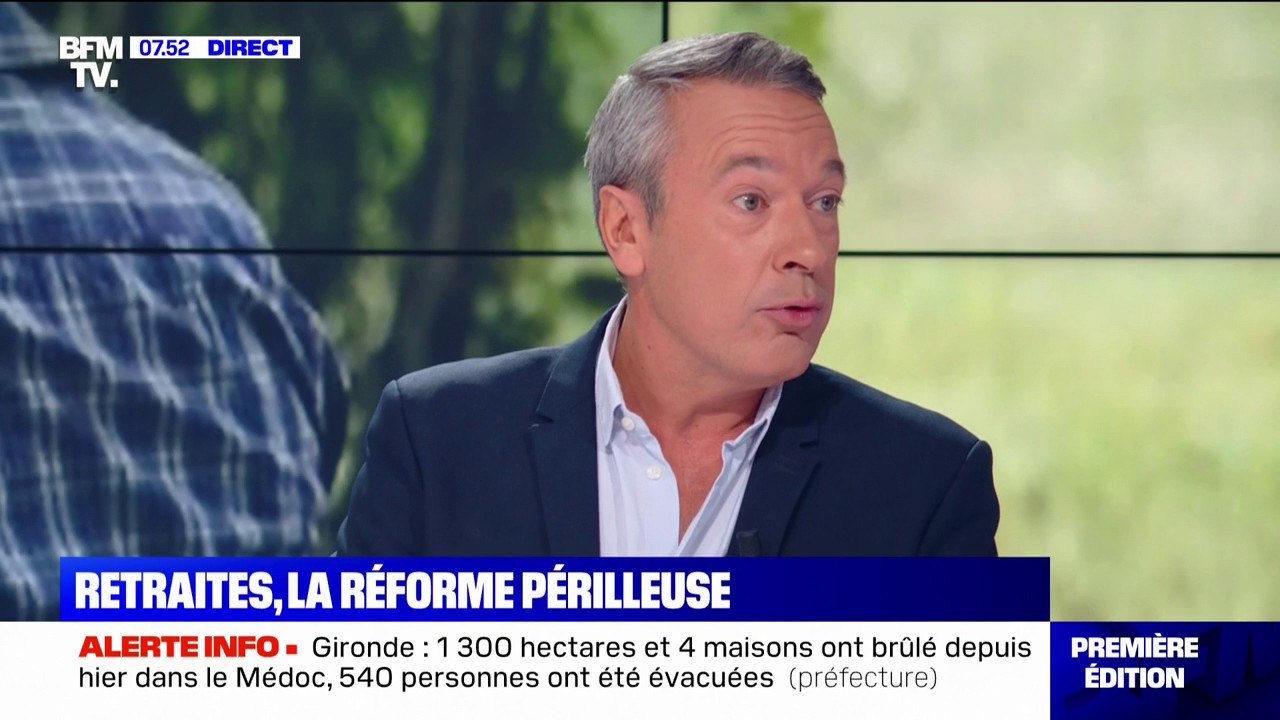 Réforme des retraites: "Pour l'exécutif, il s'agit de préparer les esprits à 'un moment douloureux' avec une réforme 'qui ne fait plaisir à personne"