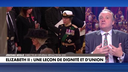 L'édito de Jérôme Bêglé : Elizabeth II : Une leçon de dignité et d'union
