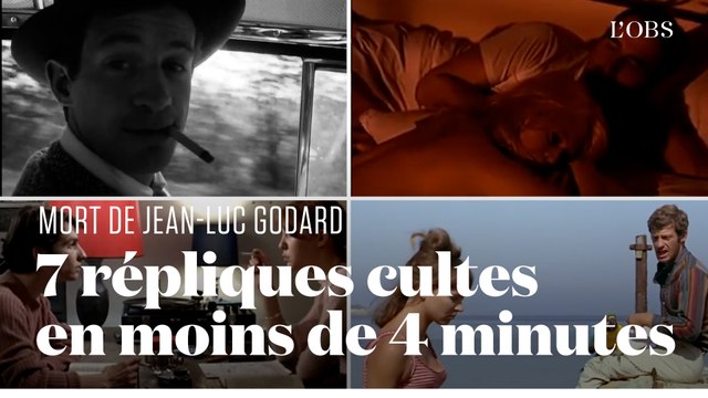 A bout de souffle , Le Mépris , Pierrot le fou ... 7 répliques cultes de Jean-Luc Godard