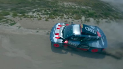 Audi RS Q e-tron E2 Test track in Zaragoza