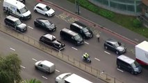 فيديو رجل يقطع الطريق أمام سيارة الملك تشارلز الثالث ويسبب في ذعر أمني