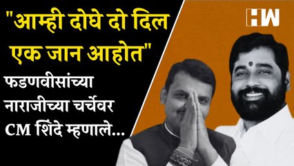 आम्ही दोघे दो दिल एक जान आहोत'; Devendra Fadnavis यांच्या नाराजीच्या चर्चेवर Eknath Shinde म्हणाले..