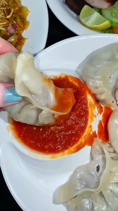 Momos platter