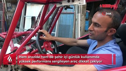 ATV tipi aracı trafikte gören bir daha bakıyor