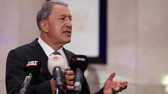 Milli Savunma Bakanı Hulusi Akar'dan Yunanistan'a sert tepki