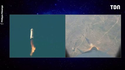 La fusée de Jeff Bezos s'écrase peu après son décollage dans l'ouest du Texas cette nuit, sans faire de blessés