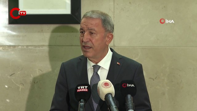 Bakan Akar'dan Yunanistan'a sert tepki: Tarihten ders alın, akıllı olun