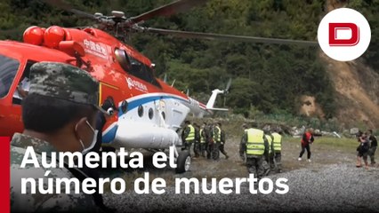 Aumentan a 93 los muertos por el terremoto en la provincia china de Sichuan