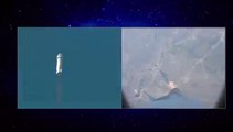 فيديو يوثق لحظة تحطم صاروخ مؤسس أمازون بعد دقيقة فقط من إقلاعه