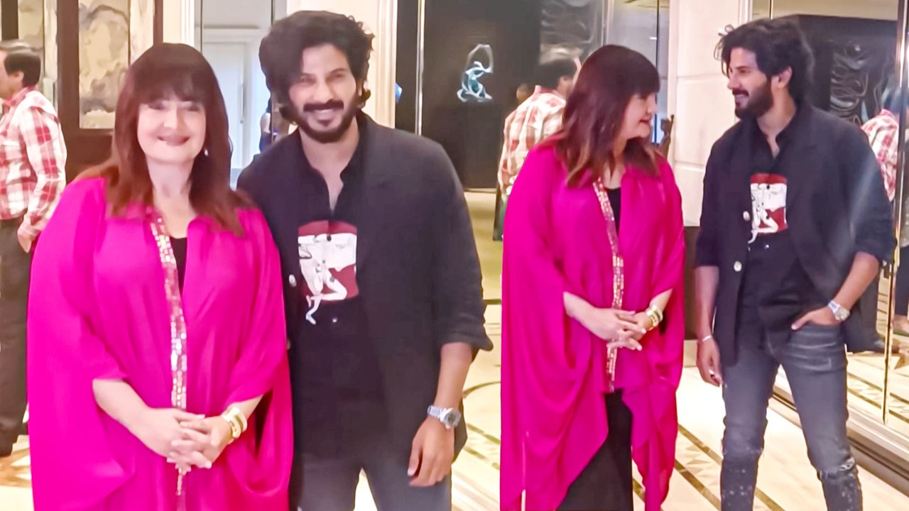 पूजा भट्ट अपनी नयी फिल्म 'चुप' के प्रमोशन के दौरान खास अंदाज में आयी नजर