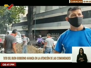 Caracas | Sistema 1x10  activó reparación de avería de agua potable en la avenida México