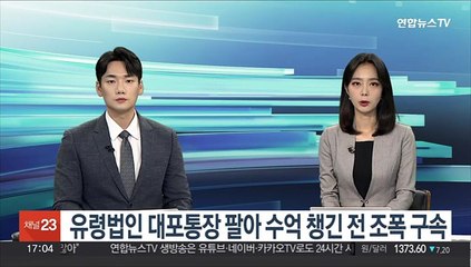 下载视频: 유령법인 대포통장 팔아 수억 챙긴 전 조폭 구속