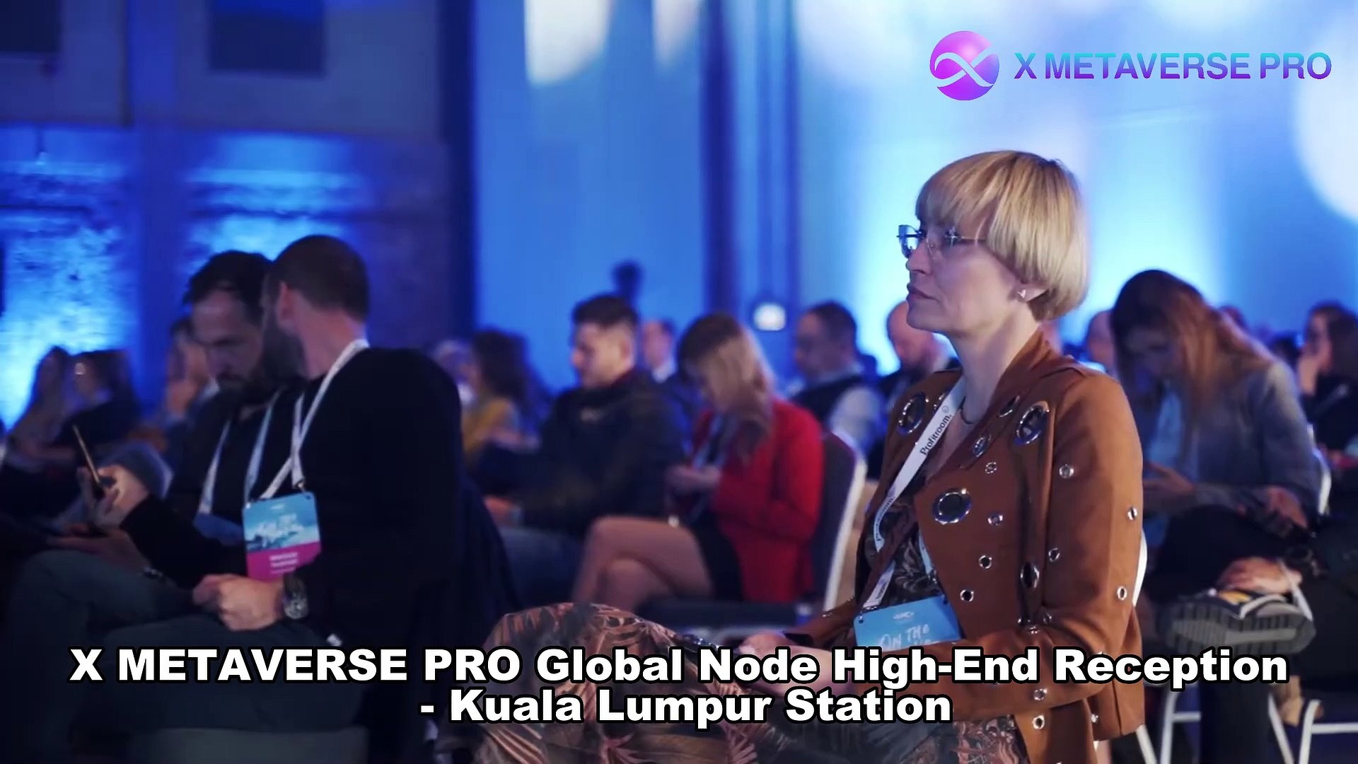 X METAVERSE PRO Global Event Silhouette