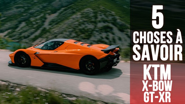 GT-XR, 5 choses à savoir sur la supercar KTM pour la route