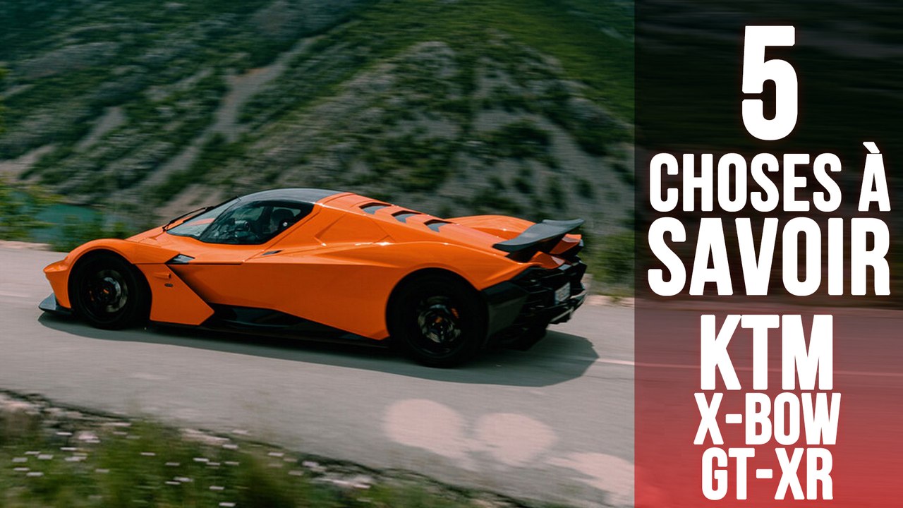 GT-XR, 5 choses à savoir sur la supercar KTM pour la route