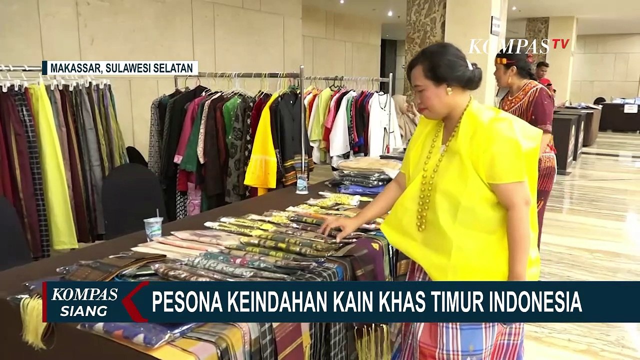 UMKM Expo di Makassar, Pamerkan Pesona Kecantikan Kain Toraja Hingga Kain Sutra Khas Sulsel!