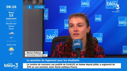 Manon Pellieux, invitée de France Bleu Paris