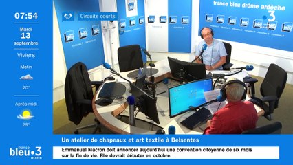 A Belsentes, L'atelier de chapeaux, Arts textiles, teintures végétales de Dominique Chapre