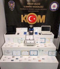 Son dakika haberi | Sahte evrak düzenleyen şahıslara 2 ilde eş zamanlı operasyon