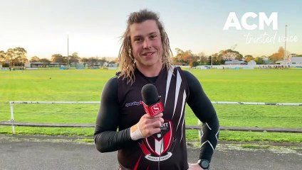 WS Dylan McCutcheon, Hampden grand final, September 2022, Warrnambool Standard