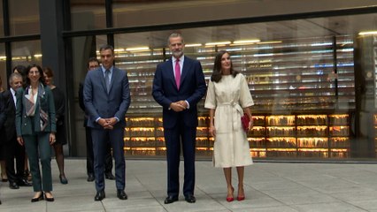 Los Reyes y Sánchez acuden a la conmemoración del 50 aniversario de la muerte de Picasso