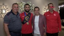 Kahramanmaraş haberi | SPOR Milli güreşçi Burhan Akbudak Olimpiyat madalyasını Kahramanmaraş'a getirmek istiyorum