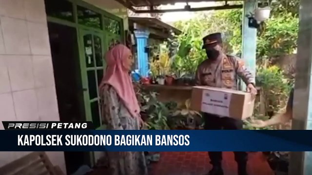 Polisi Sidoarjo Distribusikan Bansos Kepada Masyarakat Terdampak Pasca Penyesuaian Harga Bbm