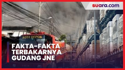 Fakta-fakta Kebakaran Gudang JNE di Depok, Kerugian Capai Miliaran