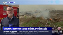 Incendie en Gironde: plus de 1800 hectares ont été brûlés selon le sous-préfet