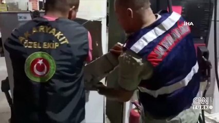 3 ilde 4 akaryakıt istasyonuna eş zamanlı operasyon