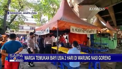 Tega! Bayi Berusia 2 Hari Ditemukan di Warung Nasi Goreng Dalam Kondisi Demam