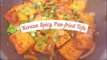 Korean Spicy Pan Fried Tofu,Easy tasty tofu recipe