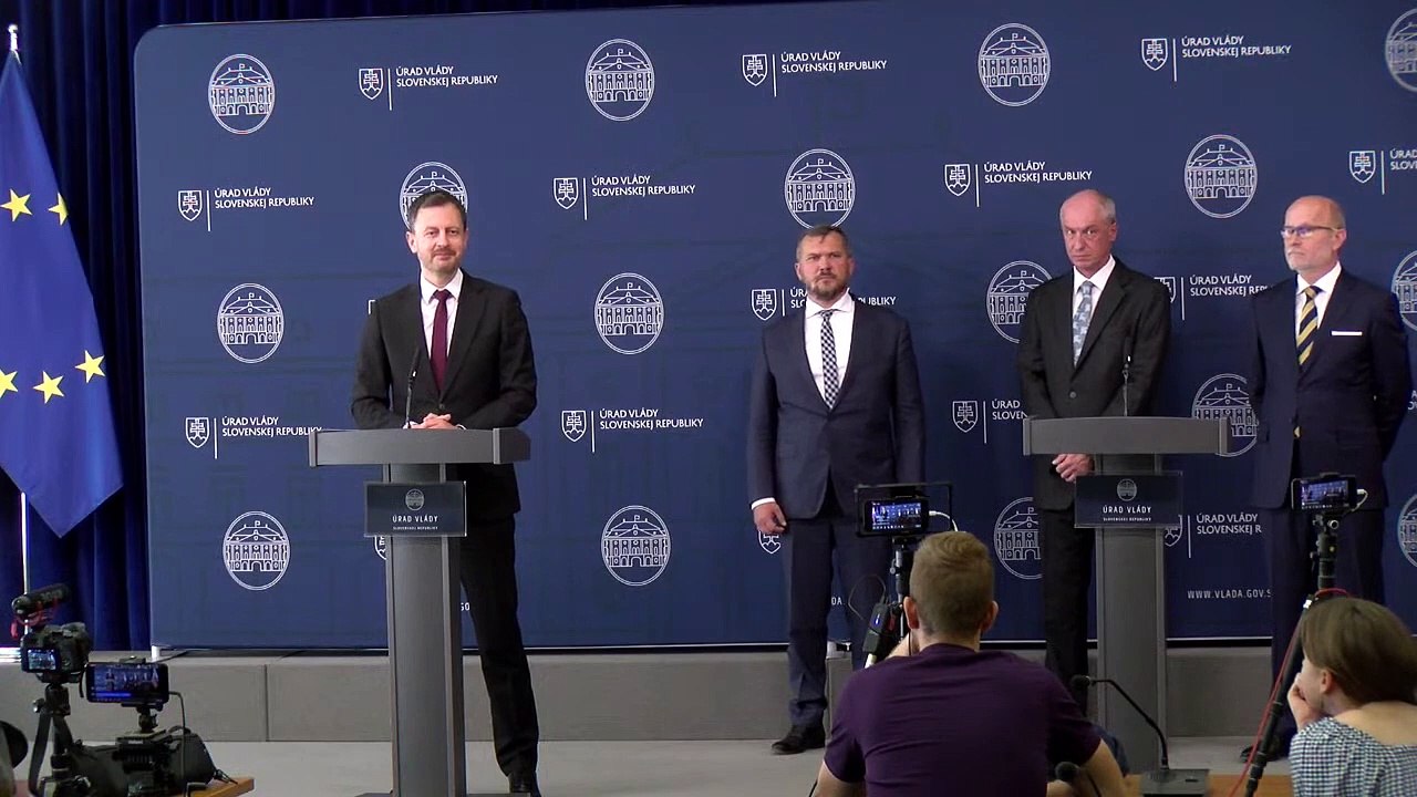 ZÁZNAM: Premiér: Najväčšia pozornosť bude smerovať na nového ministra hospodárstva