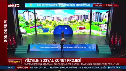 Скачать видео: Cumhuriyet tarihinin en büyük sosyal konut projesi! Cumhurbaşkanı Erdoğan’dan önemli açıklamalar