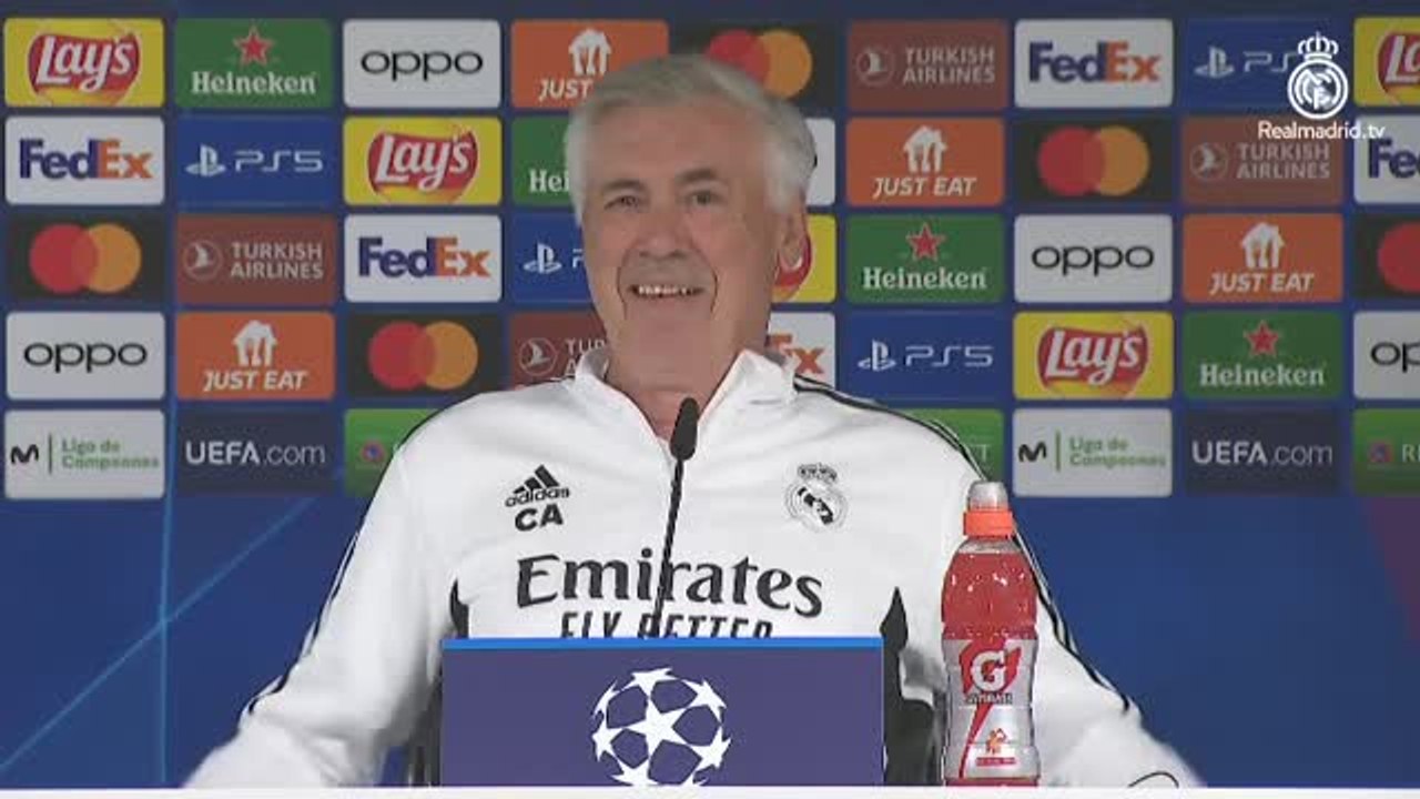 Ancelotti: "Estamos muy ilusionados con Vinicius y Rodrygo, no pensamos en otros jugadores"