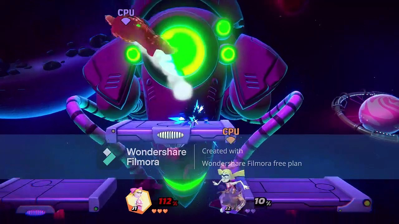 Nickelodeon All-Star Brawl Tournament: Torneo de Perdedores #3: Semifinales: Helga VS Shredder