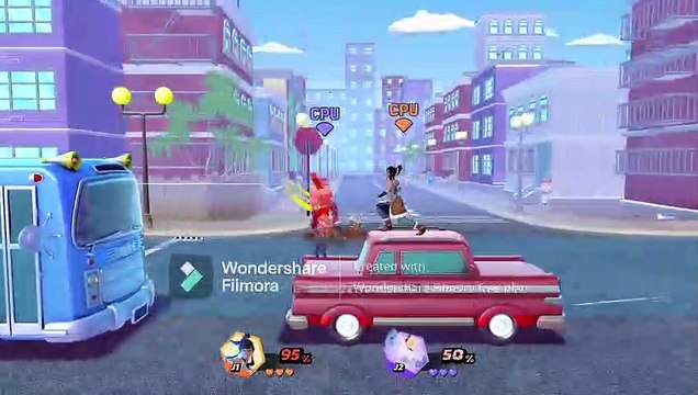 Nickelodeon All-Star Brawl Tournament: Torneo Perdedores #4: Semifinales: Korra VS Hombre Tostadas En Polvo