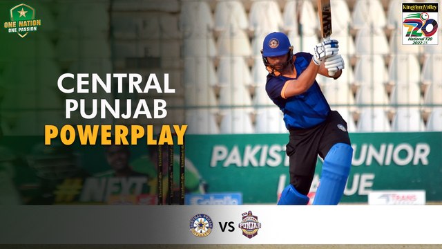 2nd Innings Powerplay | Central Punjab vs Southern Punjab | Match 23 | National T20 2022 | PCB | MS2T