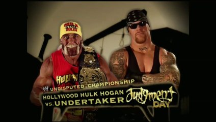 WWE Judgment Day 2000 - Hollywood Hulk Hogan vs The Undertaker (WWE Undisputed Championship)