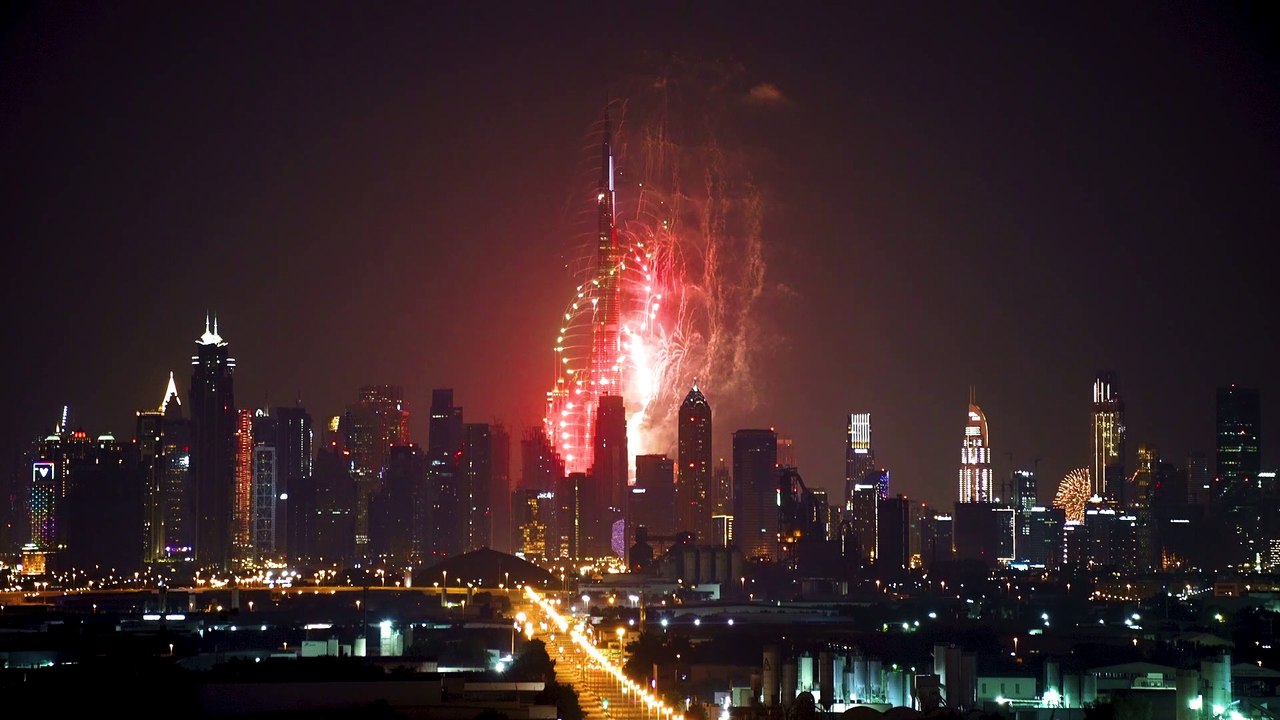 Awesome fireworks