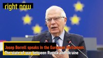 LIVE - Russia's war with Ukraine. Josep Borrell answers the questions of the members of the EP.