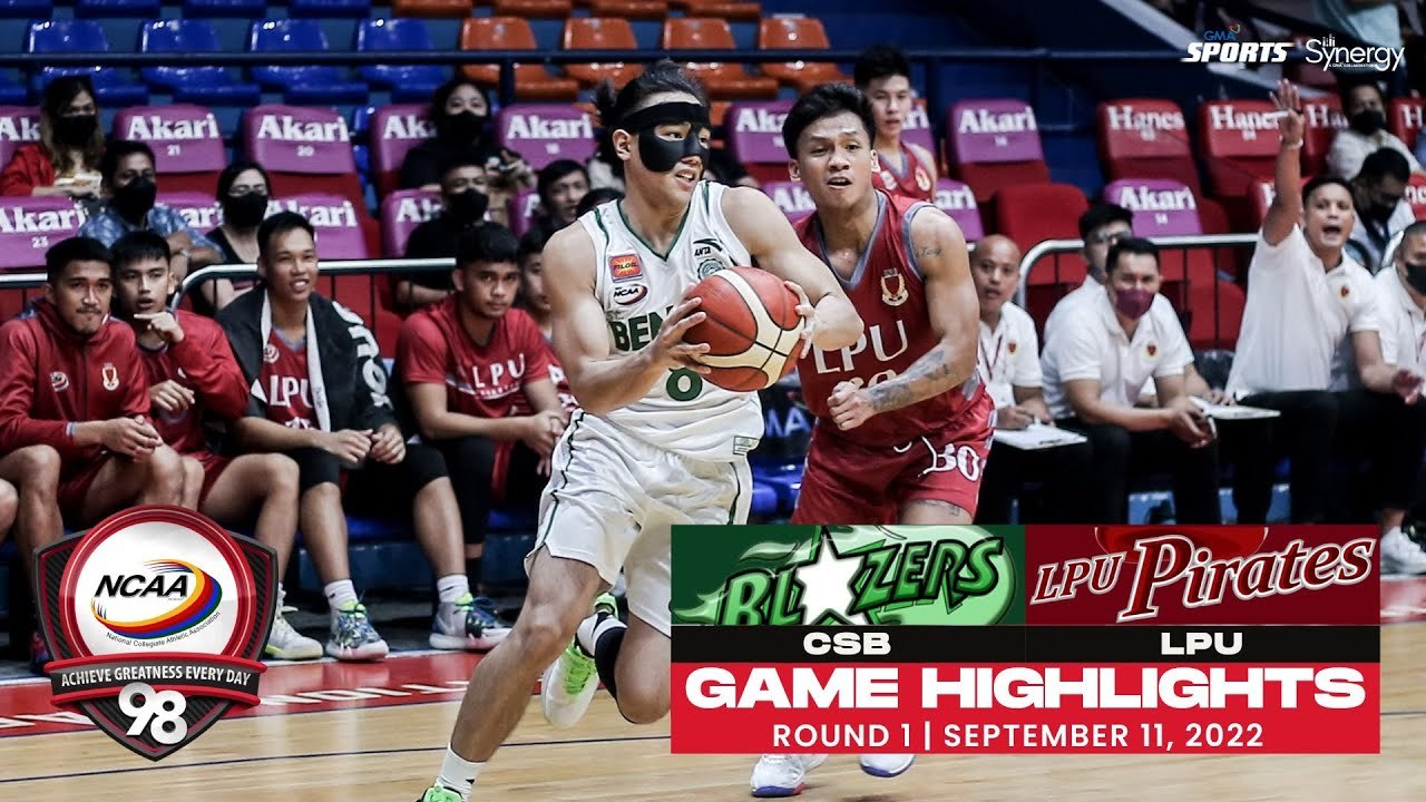 NCAA Season 98 | Game Highlights (CSB vs LPU) | Men's Basketball Round 1