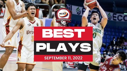 NCAA Season 98 | Best Plays | (UPHSD vs JRU & CSB vs LPU) | Men's Basketball Round 1