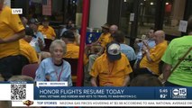 Honor Flights resume, bringing veterans to Washington DC